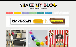 shakemyblog.fr website preview