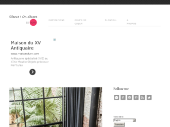 silenceondecore-blog.com website preview