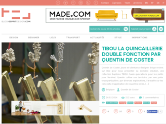 blog-espritdesign.com website preview