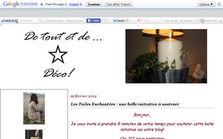caroledeco.canalblog.com website preview