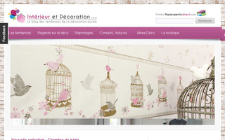 interieuretdecoration.com website preview