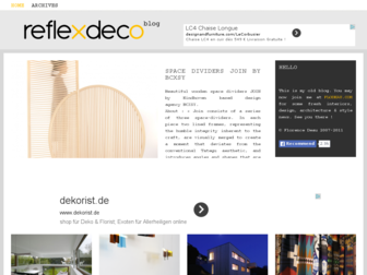 blog.reflexdeco.fr website preview