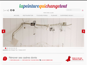 lapeinturequichangetout.fr website preview