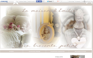 lamaisondemilie.canalblog.com website preview