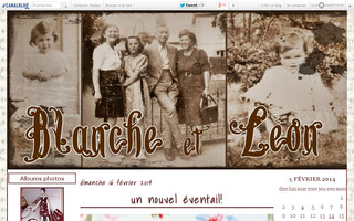 blancheetleon.canalblog.com website preview