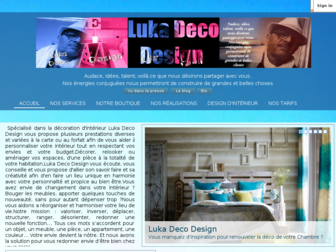 lukadecodesign.puzl.com website preview