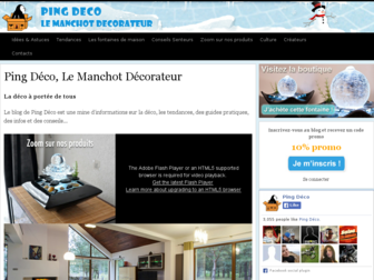 blog.ping-deco.fr website preview