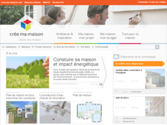 cree-ma-maison.com website preview