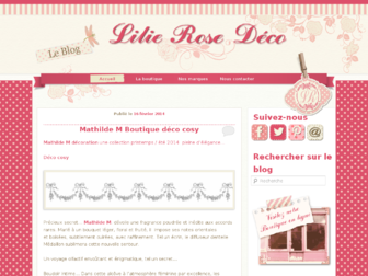 lilierosedeco.fr website preview