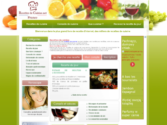 recettesdecuisine.net website preview