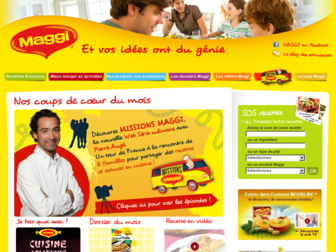 maggi.fr website preview