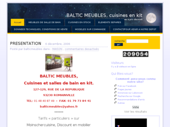 balticmeubles.unblog.fr website preview