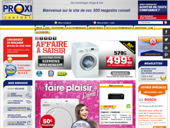 proxiconfort.fr website preview