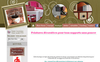 peintures-decoration.fr website preview