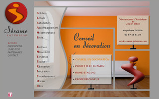 sesame-interieur.com website preview