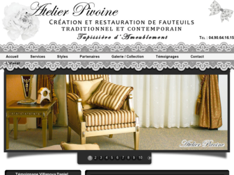 atelier-pivoine.fr website preview