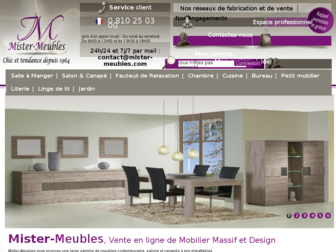 mister-meubles.com website preview