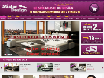 mister-design.fr website preview