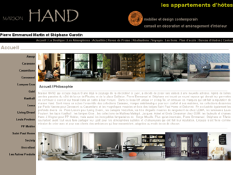 maison-hand.com website preview