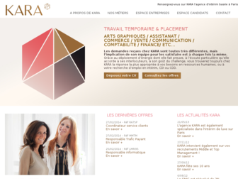 kara.fr website preview