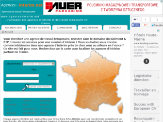 agences-interim.net website preview