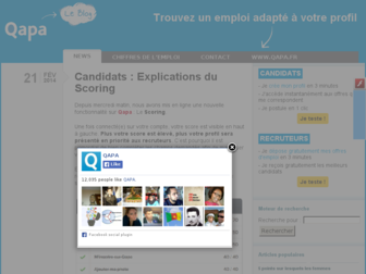 blog.qapa.fr website preview