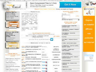 trouve-emploi-france.com website preview