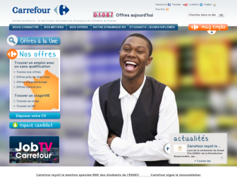 recrute.carrefour.fr website preview