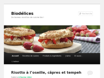biodelices.fr website preview