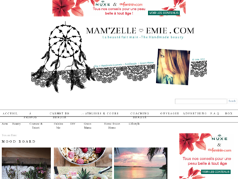 mamzelleemie.com website preview