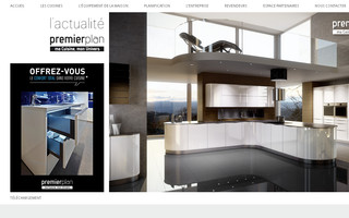 cuisines-premier-plan.fr website preview