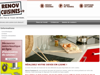 plandetravail.renovcuisines.fr website preview