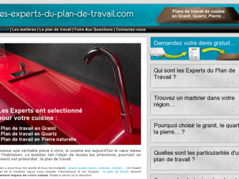 les-experts-du-plan-de-travail.com website preview