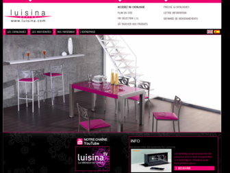 luisina.com website preview