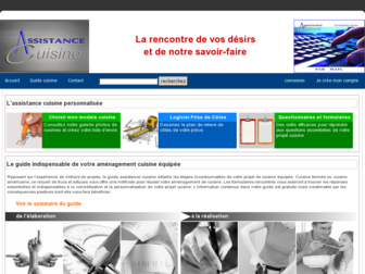 assistance-cuisine.com website preview