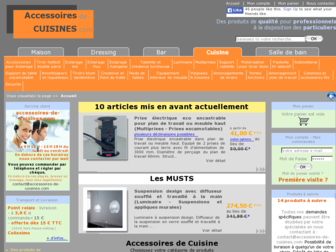 accessoires-de-cuisines.com website preview