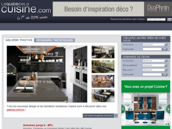 le-guide-de-la-cuisine.com website preview