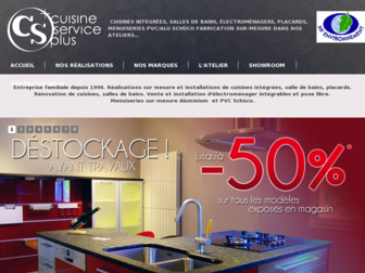 cuisineserviceplus.fr website preview