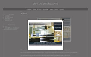 cuisineconceptbain.com website preview