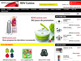 rdvcuisine.com website preview