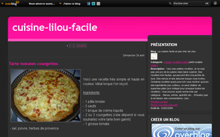 cuisine-lilou-facile.over-blog.com website preview