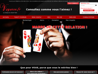 voyance.fr website preview