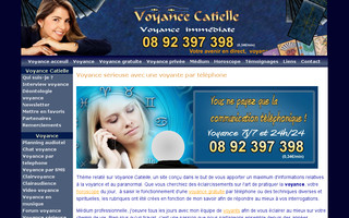 voyance-catielle.com website preview