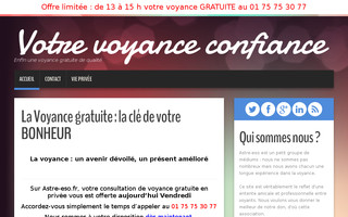astre-eso.fr website preview