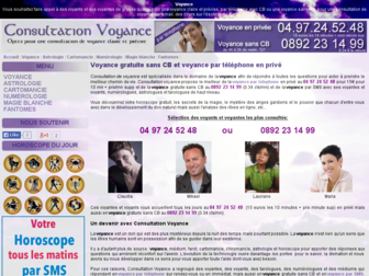 consultation-voyance.biz website preview