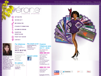 verone-voyance.com website preview
