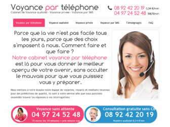 voyance-telephone.biz website preview