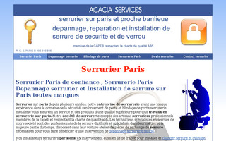 serurier.com website preview