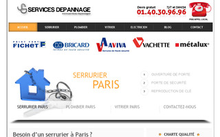 services-depannage.fr website preview