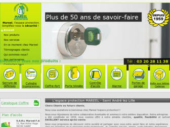 mareel.fr website preview